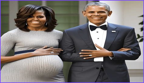 Unforgettable Maternity Moments: Michelle Obama's Radiant Photos